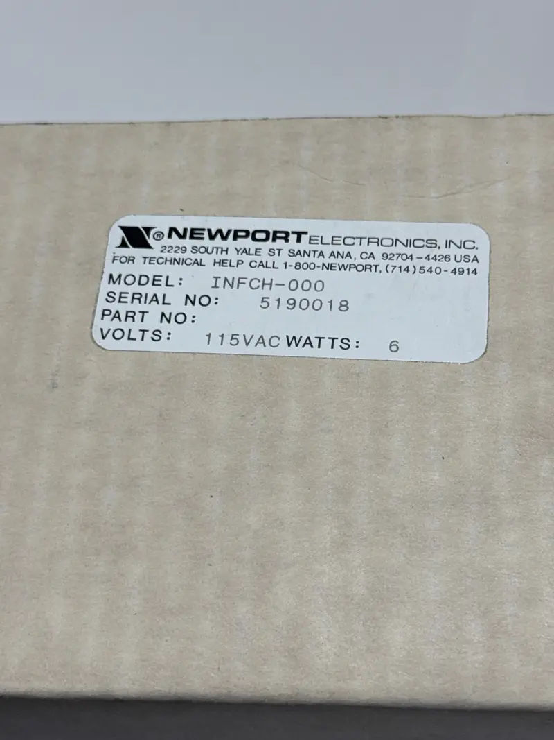 Infch-0000 - Newport - Temperature Digital Panel Meter 1