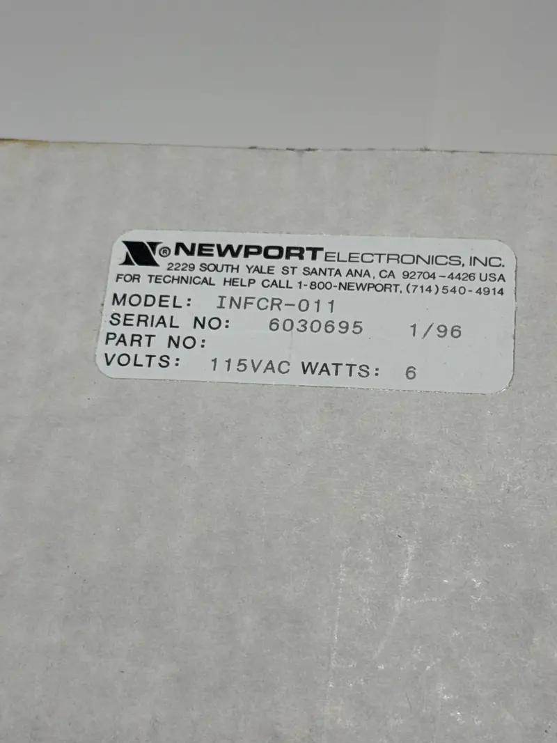 Infcr-011 - Newport - Tempature  Panel Meter 1