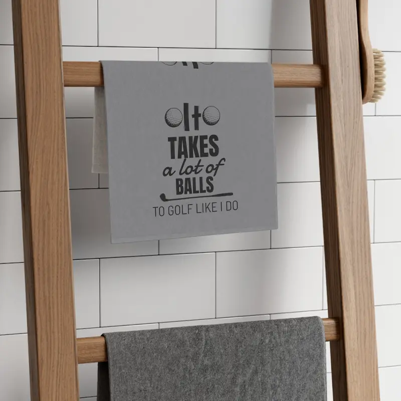 It Takes A Lot Rally Towel, 11X18 1