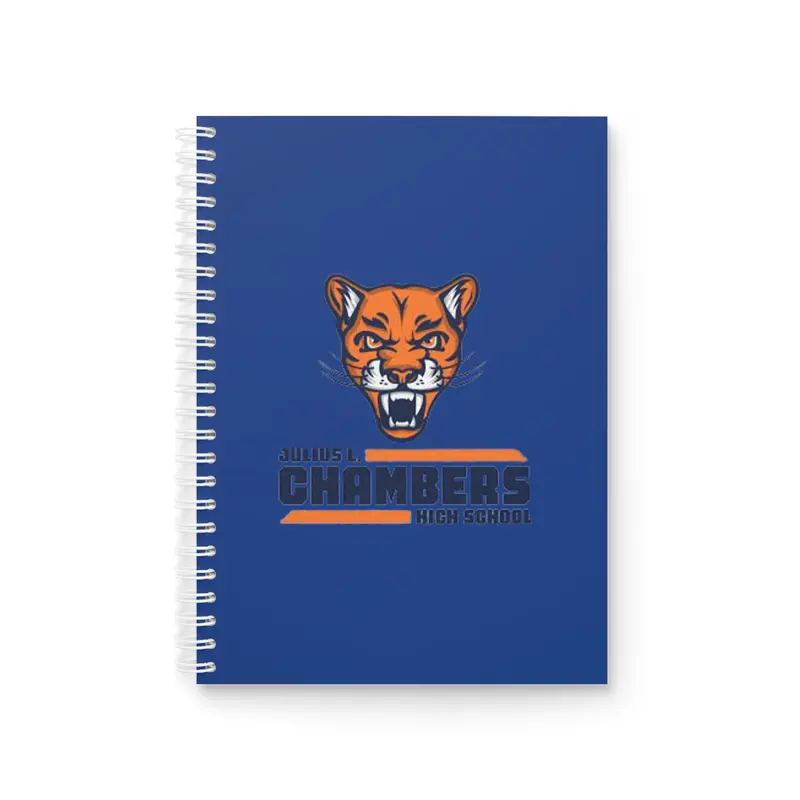 Julius Chambers Spiral Notebook 1