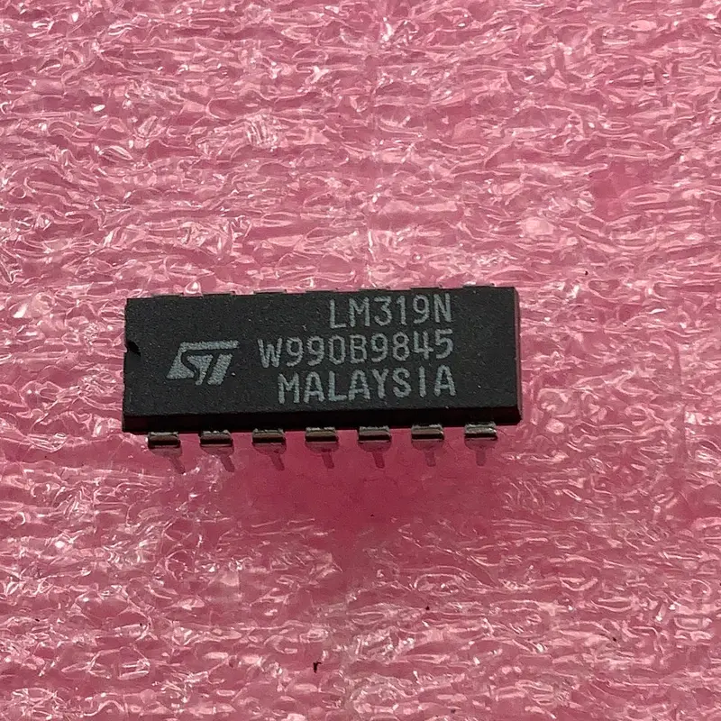Lm319n - St - Comparator General Purpose Open-Collector, Open-Emitter, Ttl 14-Dip 1