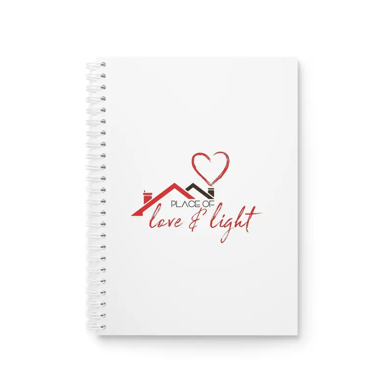 Love & Light Spiral Notebook 1