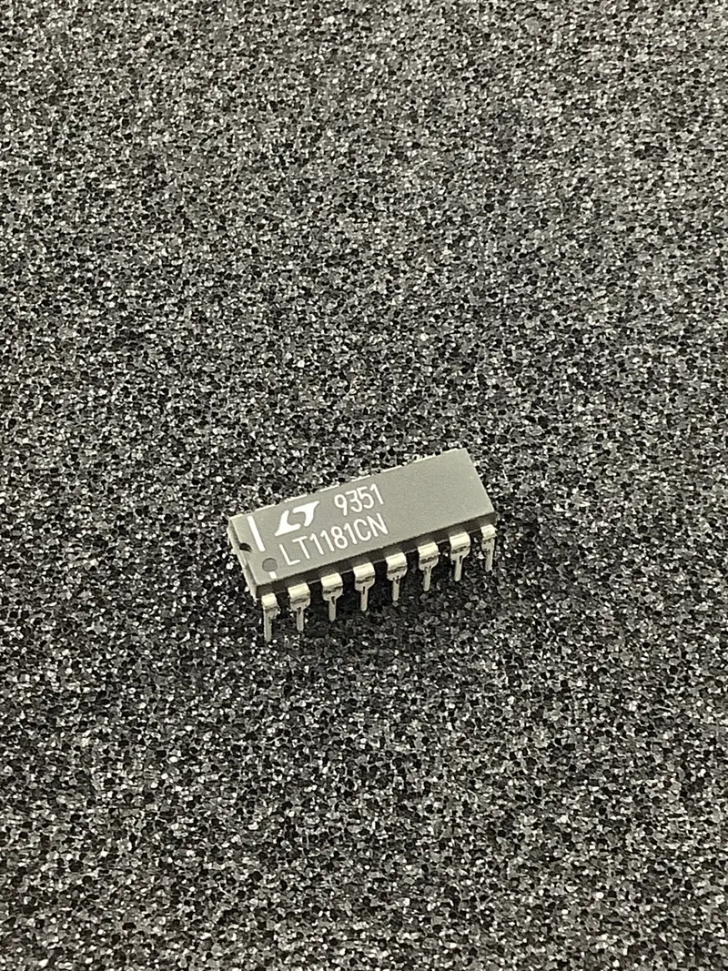 Lt1181cn - Lt - Low Power 5V Rs232 Dual Driver/Receiver With 0.1Uf Capacitors. 1