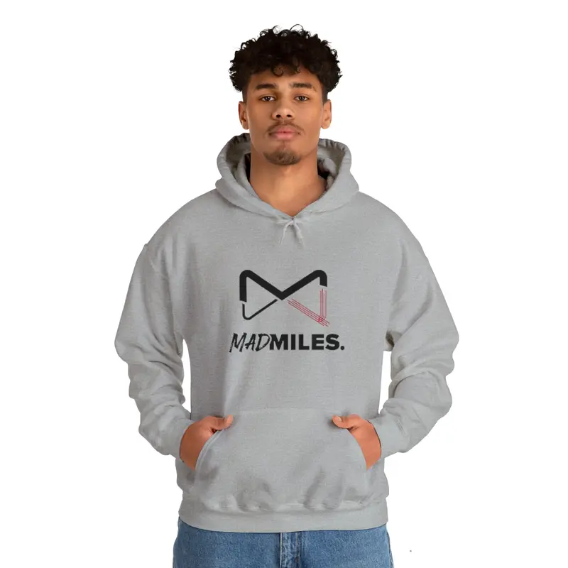 Mad Miles Logo Hooded Sweatshirt 1
