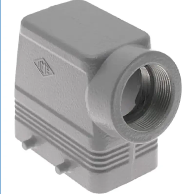 Mao-10.32 -Ilme- Rectangular Connector, Hood, Standard, Size 57.27, 4 Pegs, Side M32 Entry 1
