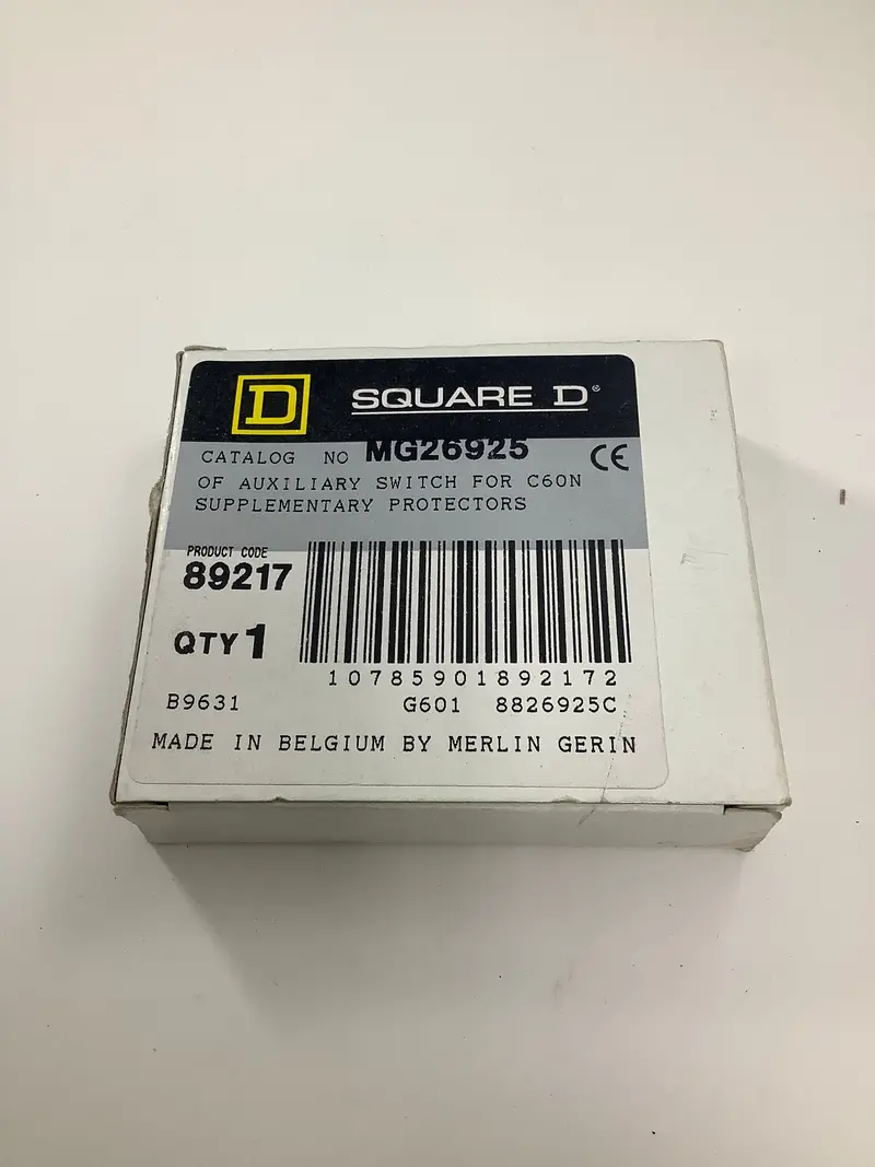 Mg26925 - Square D - Auxiliary Switch For C60n 1