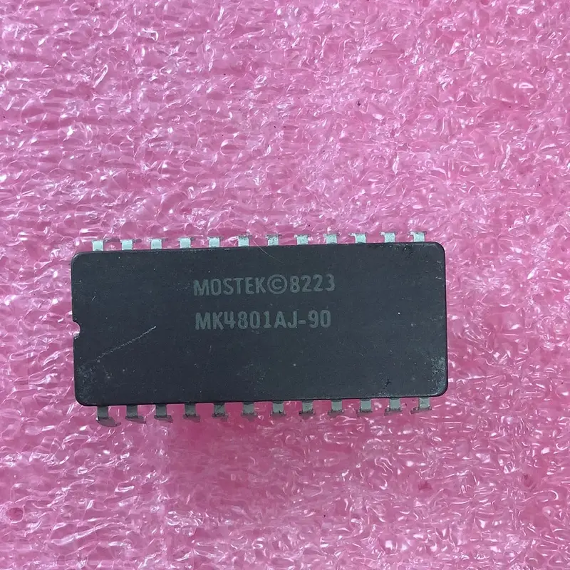 Mk4801aj-90 - Mostek - 1K X 8-Bit Static Ram Chip 1