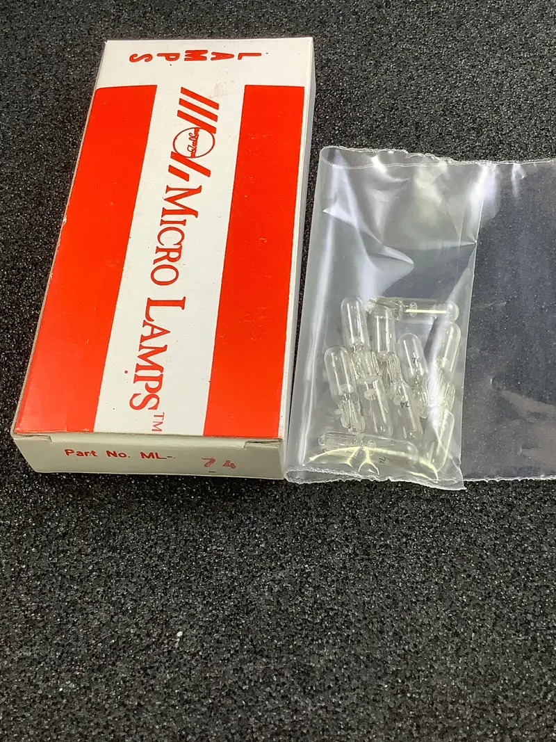 Ml-74-10 - Micro Lamps - Lamp, 14 Volt, Midget Wedge Base, 10 Pack 1