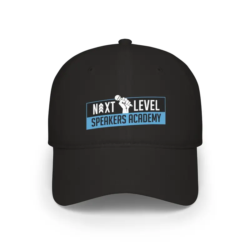 Next Level Speakers Academy Low Profile Baseball Cap 3