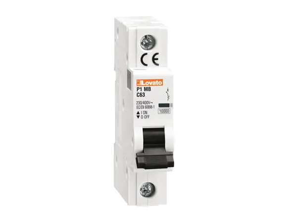 P1mb1pc16  1 Pole 16 Amp Din Rail Circuit Breaker 1