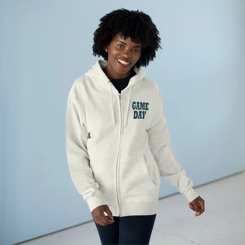 Philadelphia Game Day Unisex Zip Hoodie 4