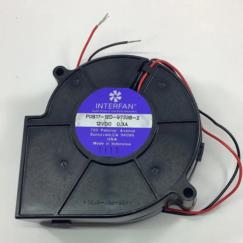 Pob17-12D-9733B-2 - Interfan -  12Vdc Blower 1