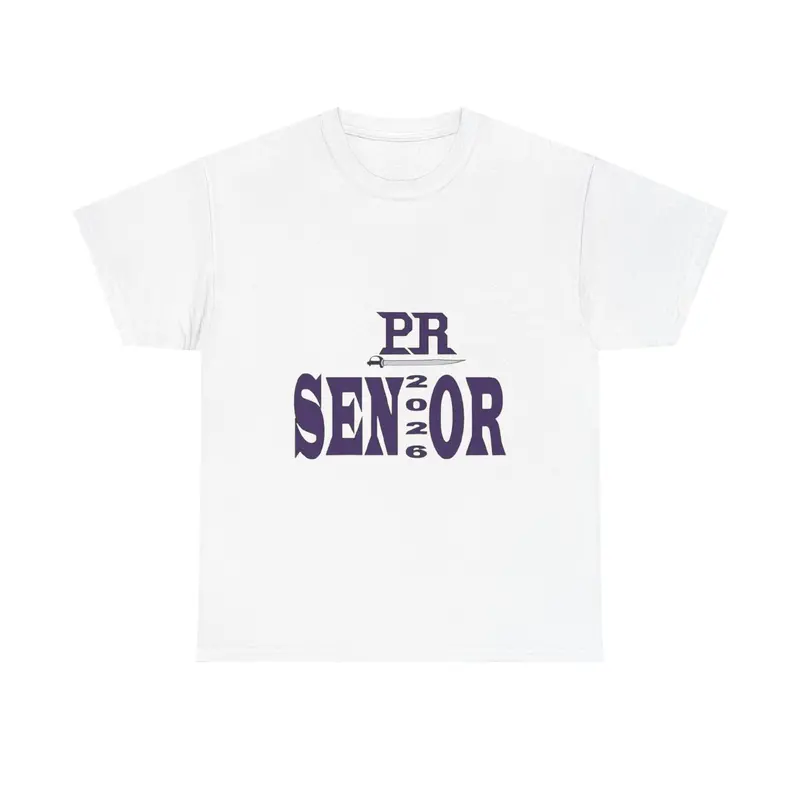 Porter Ridge Hs Senior 2026 Unisex Heavy Cotton Tee 2