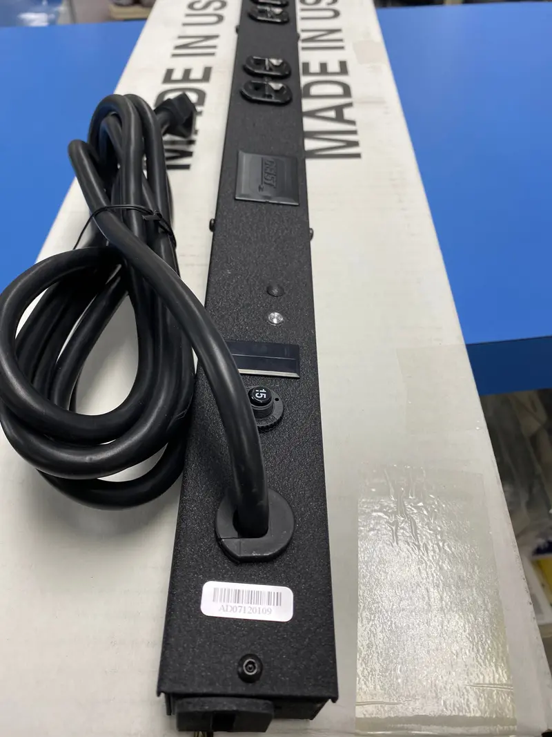 Power Strip 39” 10 Outlet W 9’ Cord 1