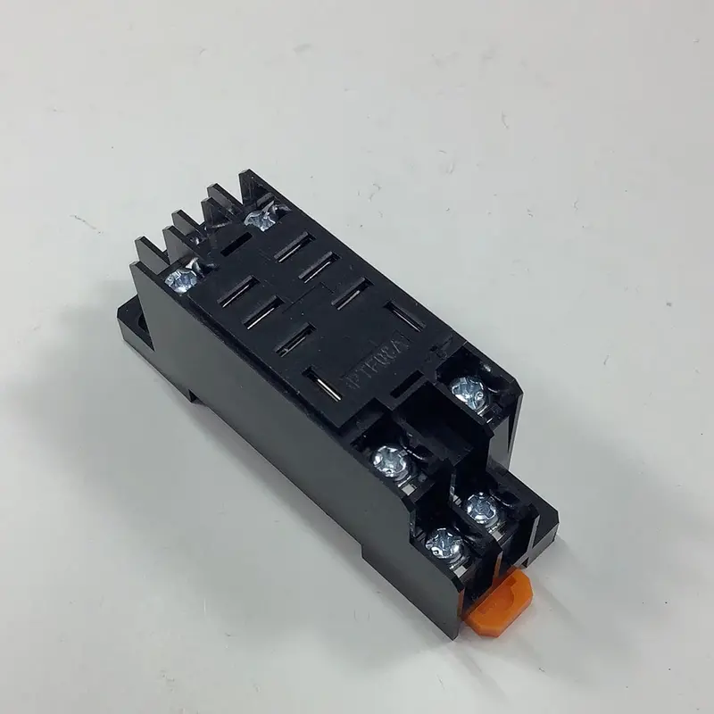 Ptf08a - 8 Pin Din Rail Relay Socket 1