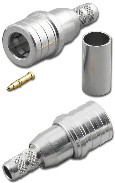 Qma-2089-L195 - Pan Pacific - Male Cable End For Lmr195/Rg223 Dual Crimp 1
