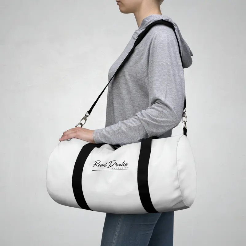 Remi Drake (Blk & Wht) Duffel Bag 1