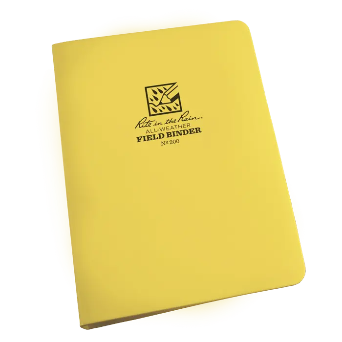 Rite In The Rain Yellow Ring Binder 1
