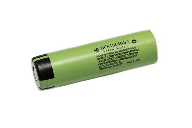 Sanyo 18650 Ncr18650ga 3450Mah High Discharge Flat Top (X2) 1