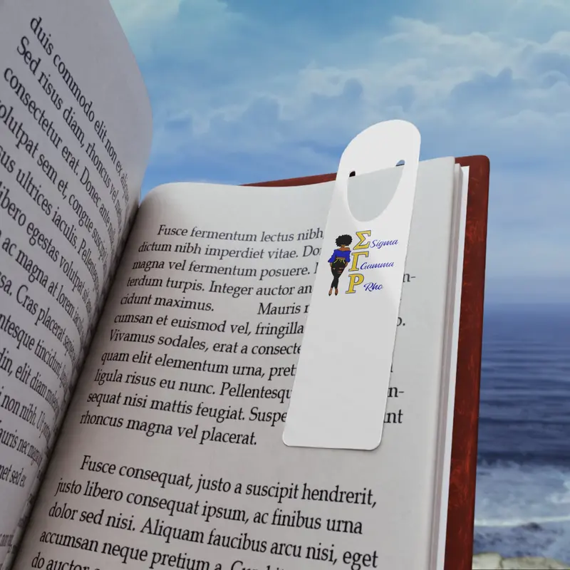 Sigma Gamma Rho Bookmark 1