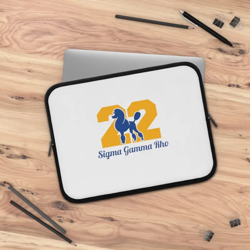 Sigma Gamma Rho Laptop Sleeve 1