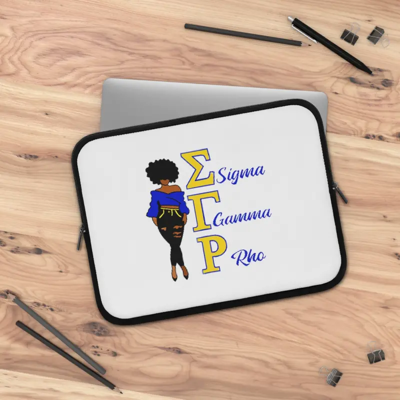 Sigma Gamma Rho Laptop Sleeve 1