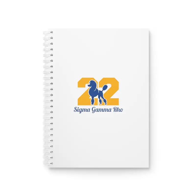 Sigma Gamma Rho Spiral Notebook 1