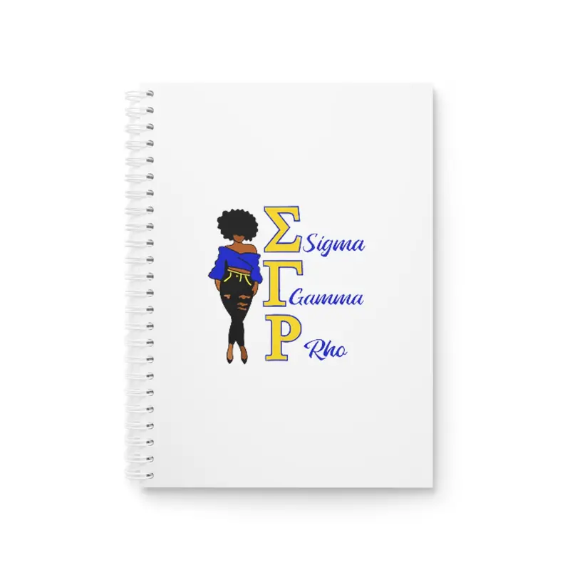 Sigma Gamma Rho Spiral Notebook 1