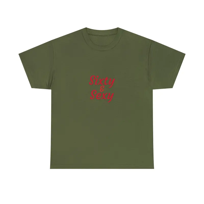 Sixty Unisex Heavy Cotton Tee 4