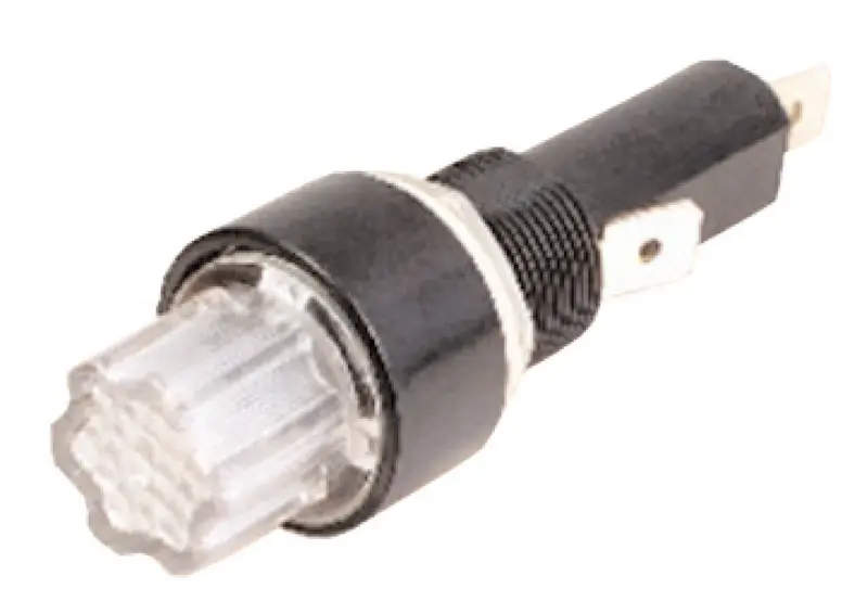 Spl Prf 3Ag Holder W/Led Ind Lght,Pnl Mt  #64-2015 1