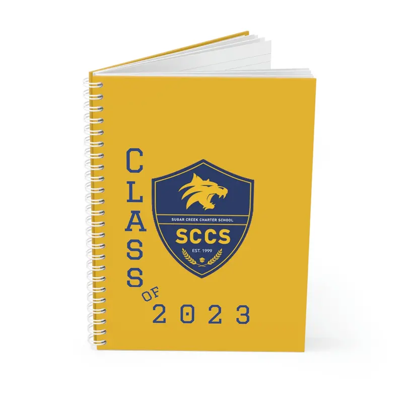 Sugar Creek Charter Class Of 2023 Spiral Notebook 1