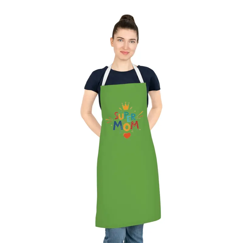 Super Mom Adult Apron (Aop) 1