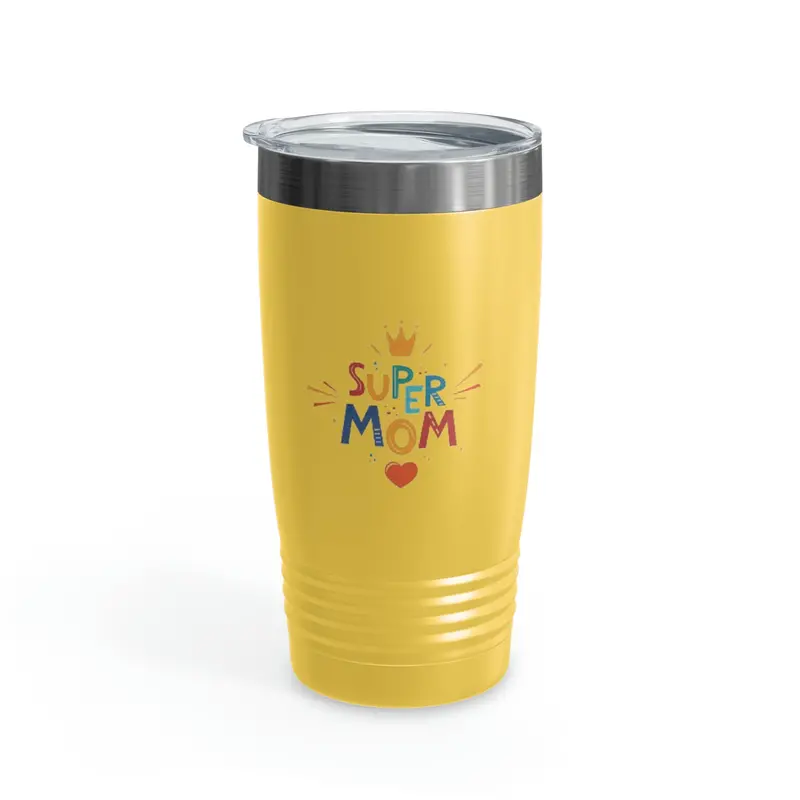 Super Mom Ringneck Tumbler, 20Oz 1