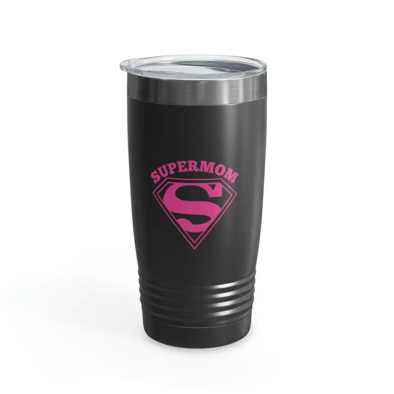 Super Mom Ringneck Tumbler, 20Oz 1
