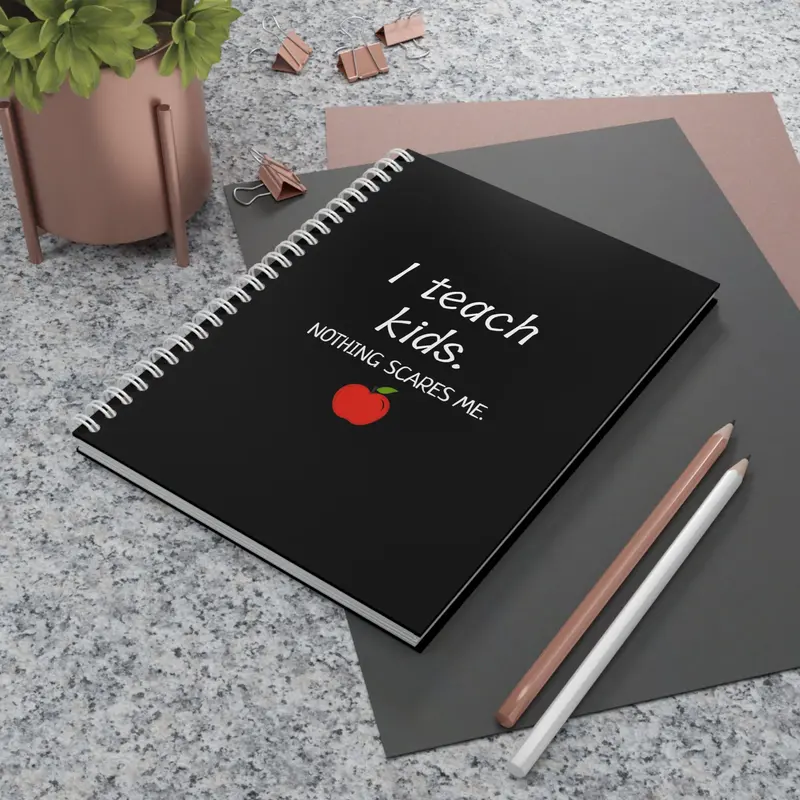 Teachers Spiral Notebook 1