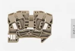 Terminal Block, Zrk6/2Abeige - 3581.2 1
