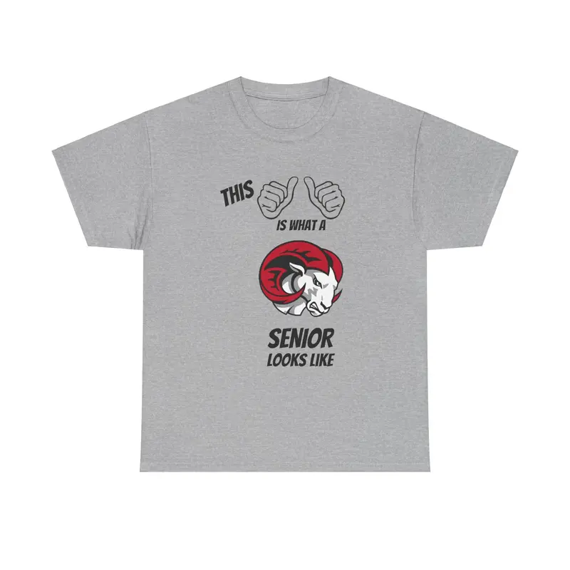 This Is What A Wssu Senior Looks Like Unisex Heavy Cotton Tee 1
