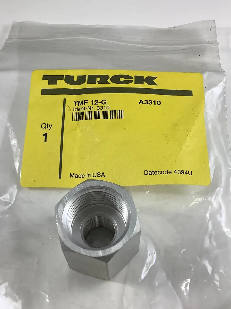 Tmf 12-G - Turck - Adapter, Conduit, Use With G And P Style Barrel Sensors 1