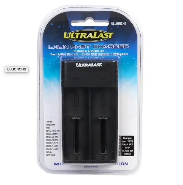 Ullionchg Ultra Last Lithium Ion Charger For 18650 Batteries 1