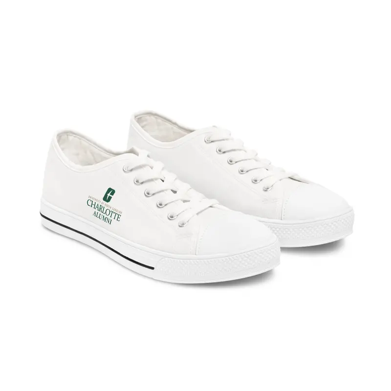 Uncc Alumni Women's Low Top Sneakers 1