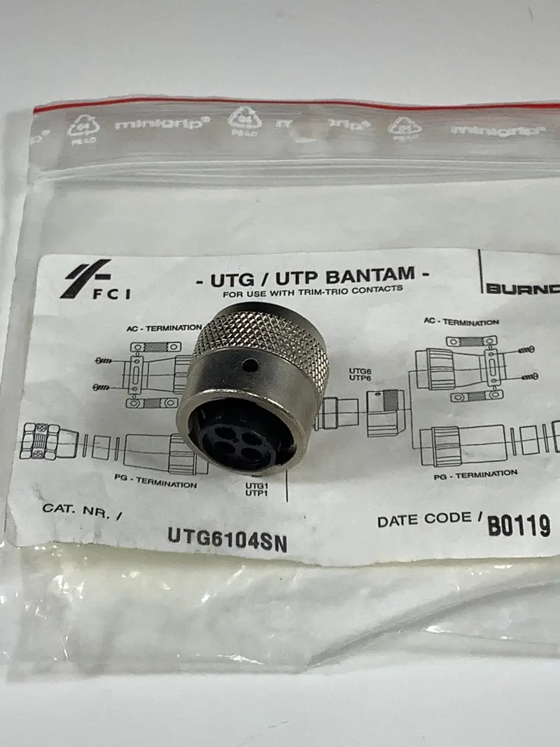 Utg6104sn - Eaton - 4 Position Circular Connector Plug 1