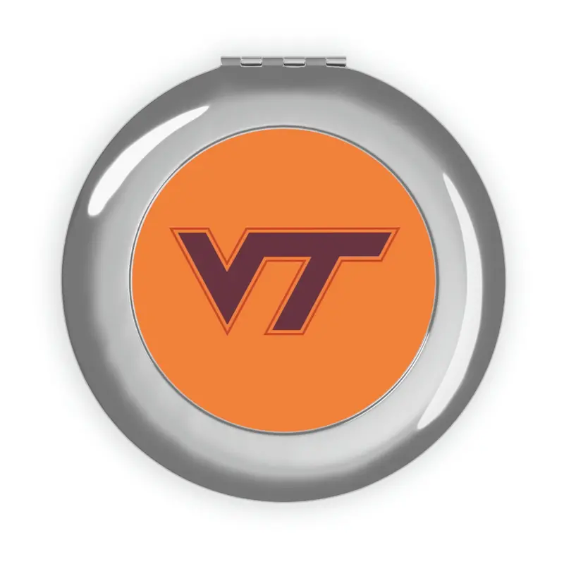 Virginia Tech Compact Travel Mirror 1