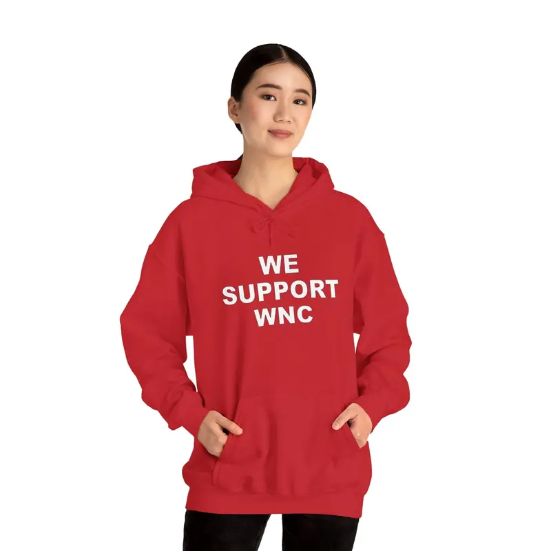 We Support Wnc Unisex Heavy Blend™ Hooded Sweatshirt 9
