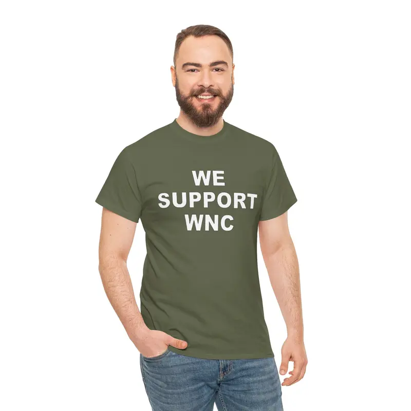 We Support Wnc Unisex Heavy Cotton Tee 11