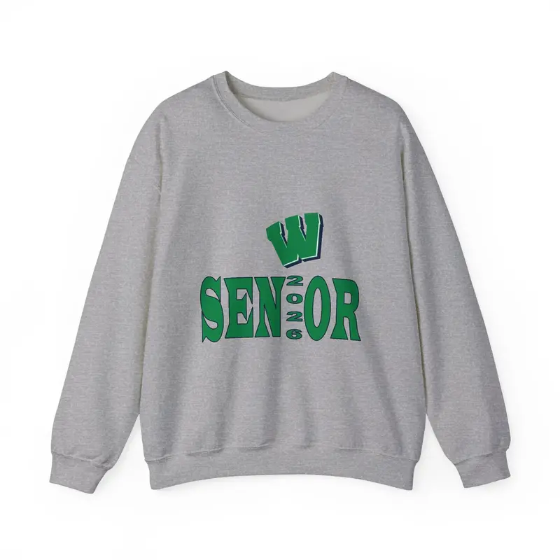 Weddington Hs Unisex Heavy Blend™ Crewneck Sweatshirt 1