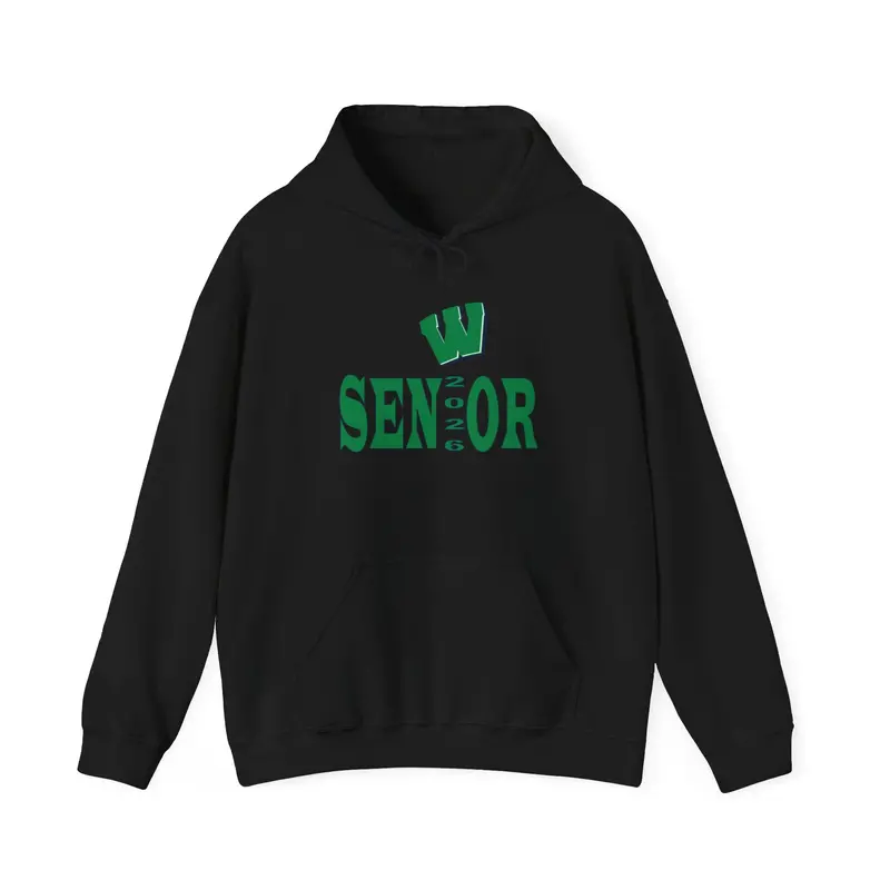 Weddington Hs Unisex Heavy Blend™ Hooded Sweatshirt 3