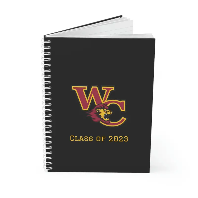 West Charlotte Hs Class Of 2023 Spiral Notebook 1