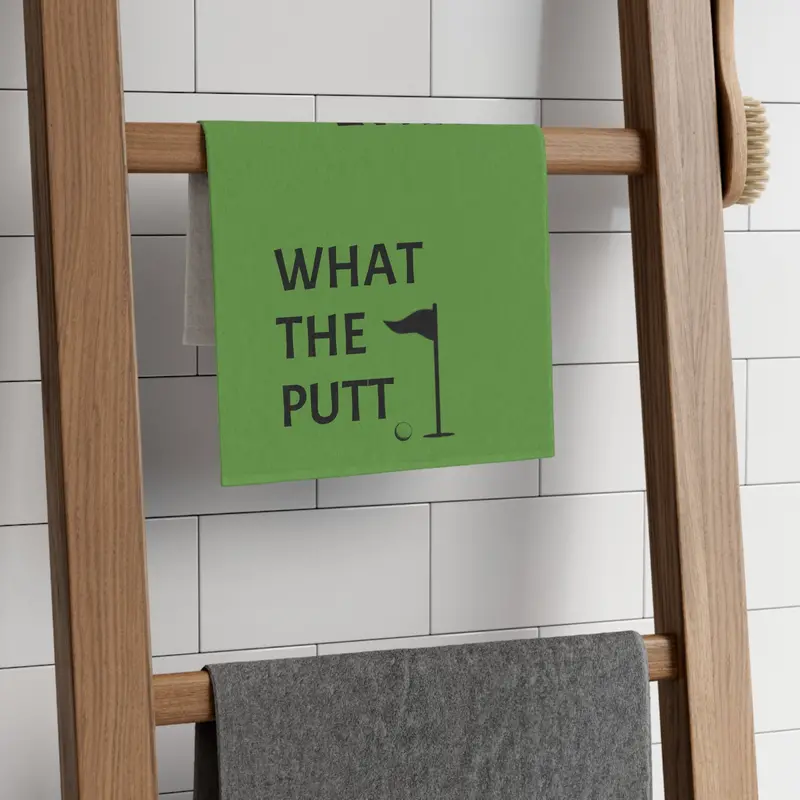 What The Putt Rally Towel, 11X18 1