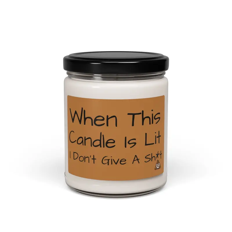 When This Candle Is Lit Scented Soy Candle, 9Oz 3