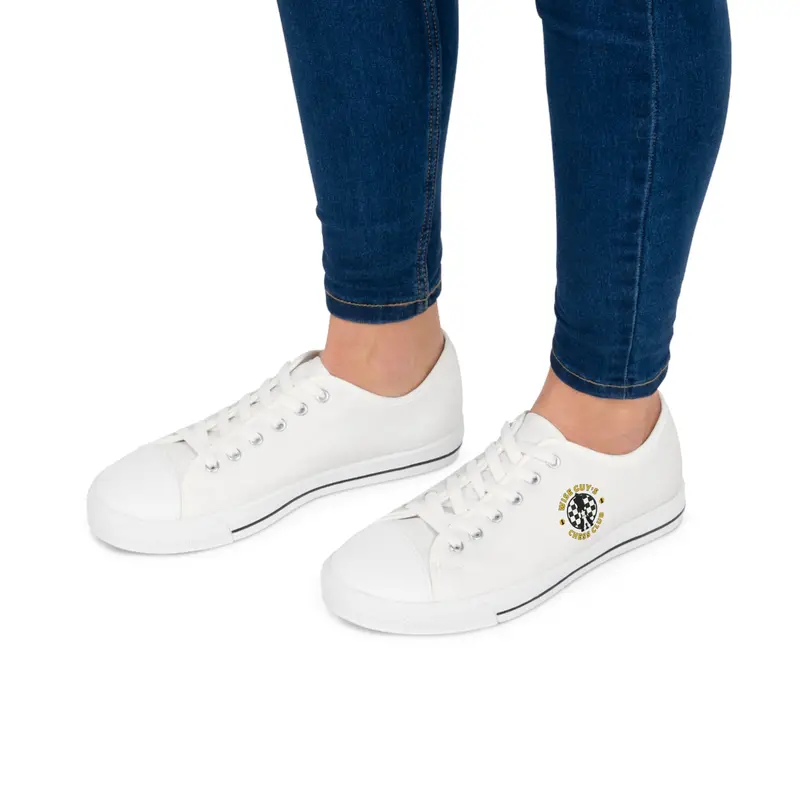 Wise Guy's Chess Club Women's Low Top Sneakers 2